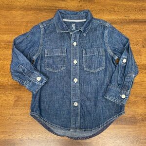 Gap Denim Button Up Shirt